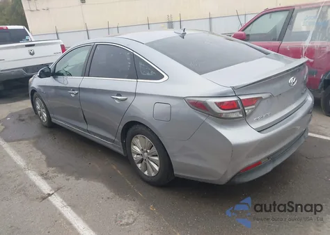 2017 Hyundai Sonata Hybrid Se from USA, damaged, VIN KMHE24L11HA055196